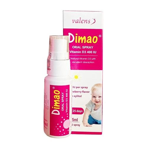 DIMAO VITAMIN D3 400 IU Dạng Xịt