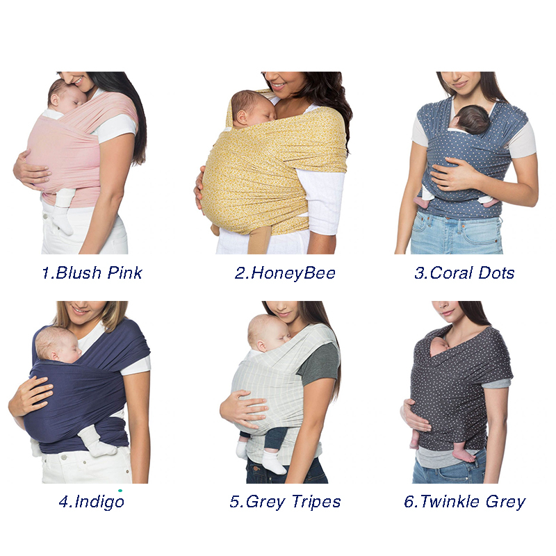 Địu cho bé Ergobaby Aura Wrap 0-24m (3.6kg – 11.3kg) [Hàng Chính Hãng]