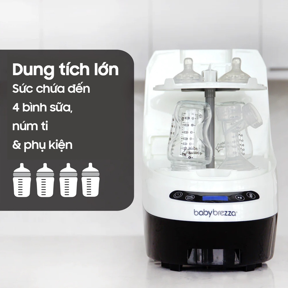 Máy rửa bình sữa Baby Brezza Pro