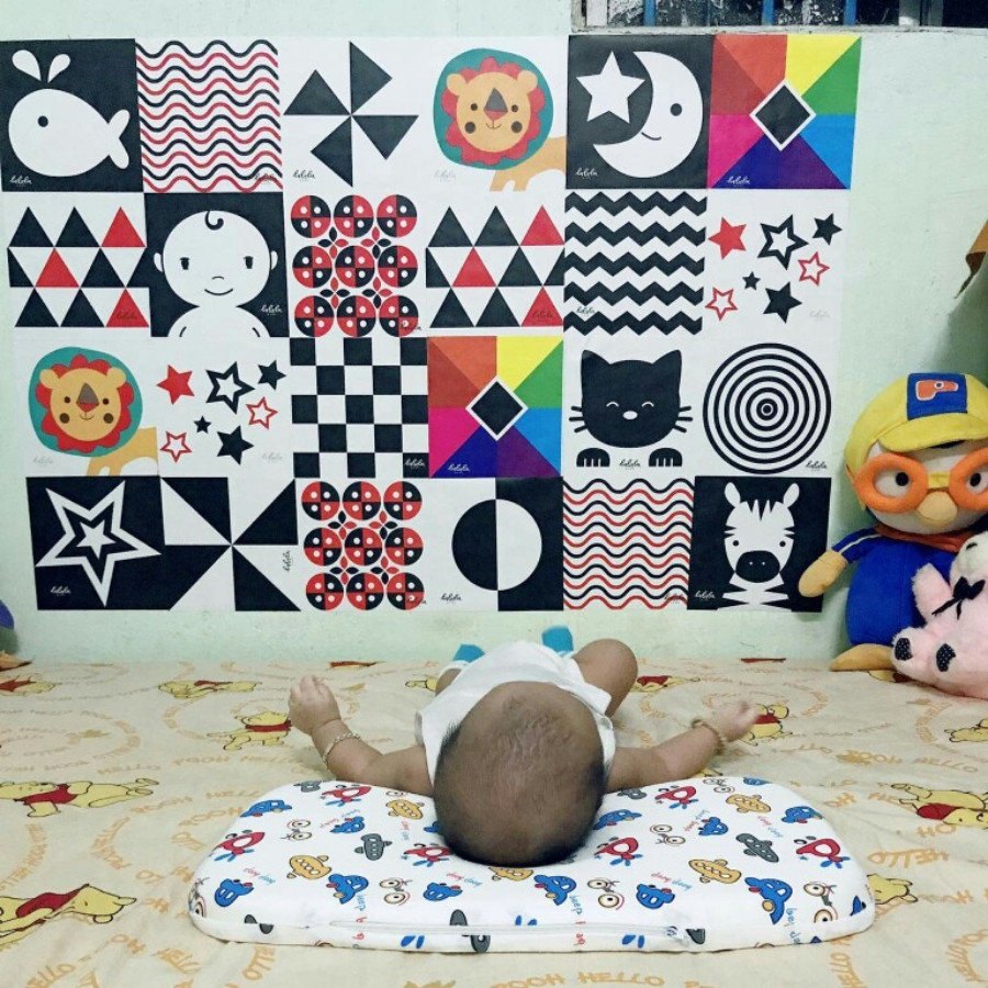 Bộ Thẻ Kích Thích Thị Giác Giúp Bé Phát triển Toàn Diện [Chuẩn Phương Pháp Montessori] [Decal và Thẻ Gấp]