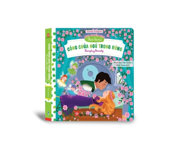 Sách tương tác - Sách chuyển động - First stories - Công chúa ngủ trong rừng - Sleeping Beauty