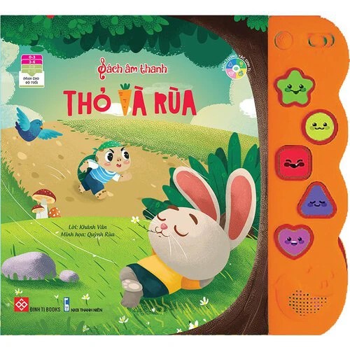 Sách âm thanh 0-6Y - Thỏ và rùa