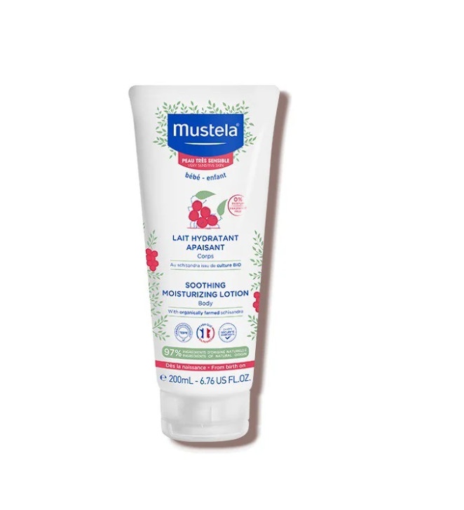 Sữa dưỡng da toàn thân Da nhạy cảm Mustela - SOOTHING MOISTURIZING LOTION 200ml