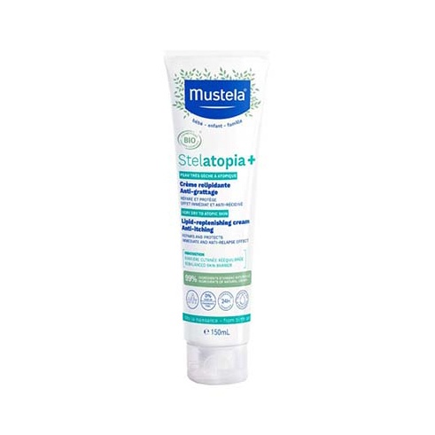 Kem dưỡng da dành cho da chàm, chàm thể tạng của Bé và Mẹ Mustela - STELATOPIA+LIPID - REPLENISHING CREAM 150ml