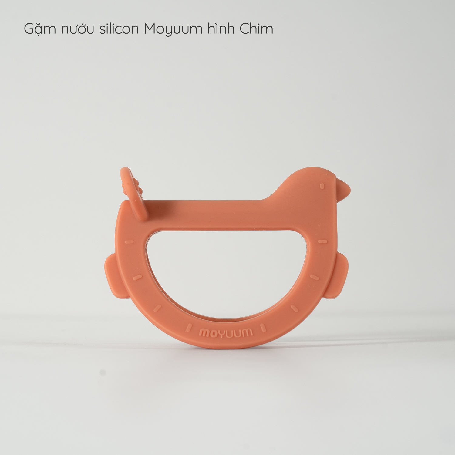 Nướu ngậm Moyuum Hình Chim Silicon Cao Cấp [Không kèm hộp]