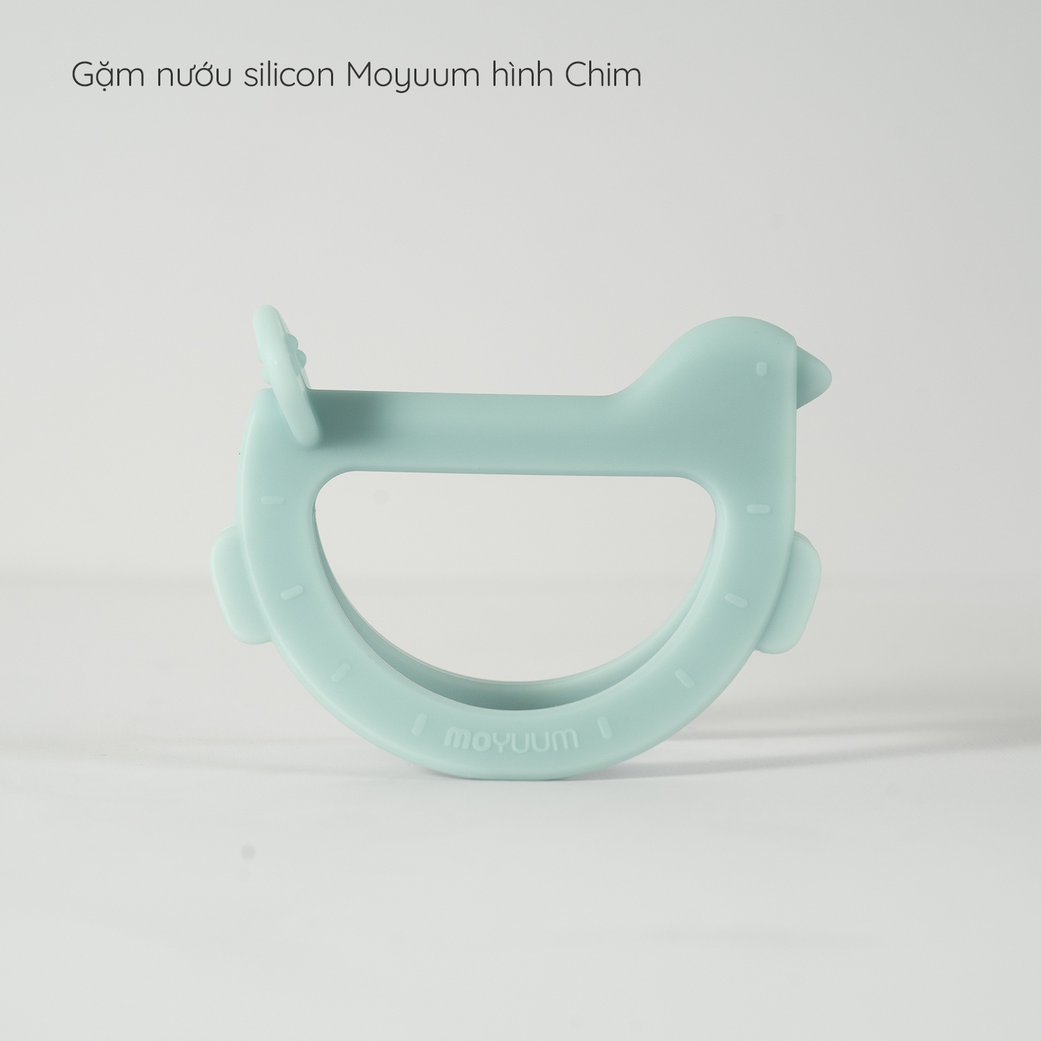 Nướu ngậm Moyuum Hình Chim Silicon Cao Cấp [Không kèm hộp]