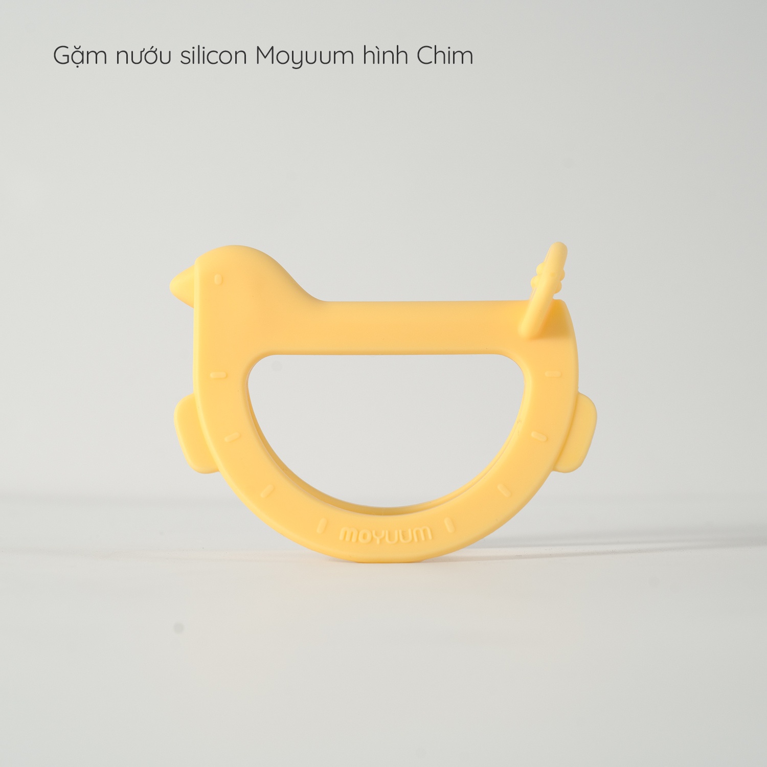 Nướu ngậm Moyuum Hình Chim Silicon Cao Cấp [Không kèm hộp]