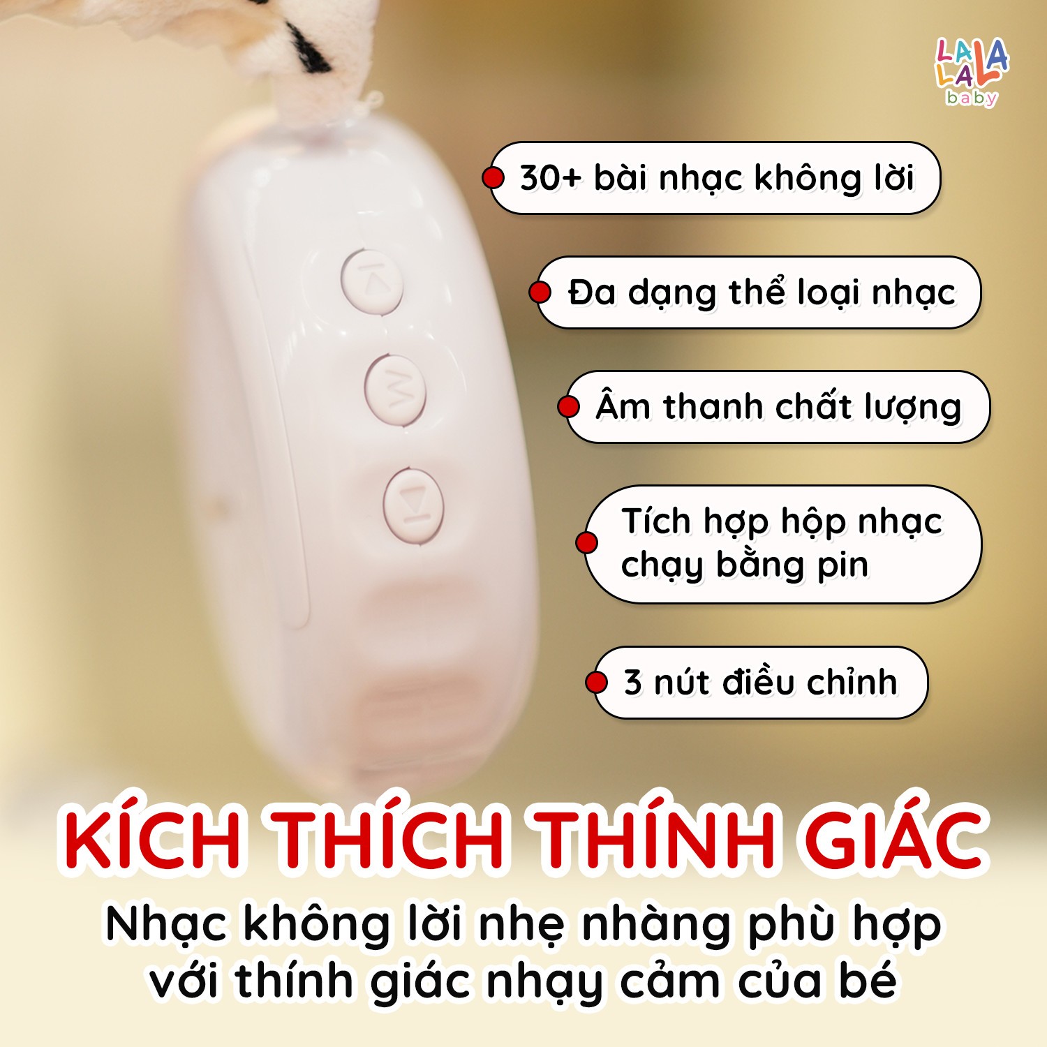 Treo Cũi, Nôi Kích Thích Thị Giác Cho Bé, Có Nhạc Giúp Bé Thức Dễ Dàng Và Vui Vẻ