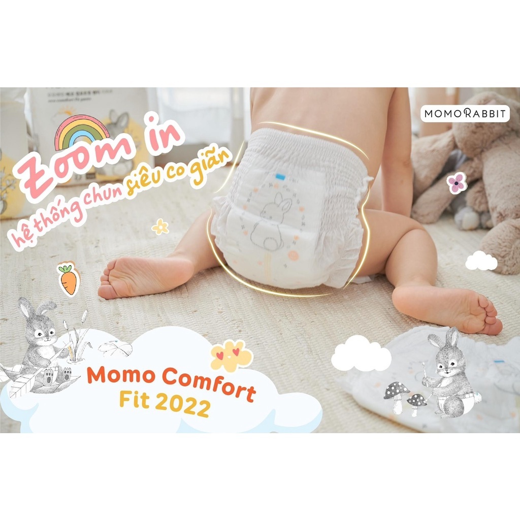 Bỉm Mông To Momo Rabbit Comfort Fit Hàn Quốc