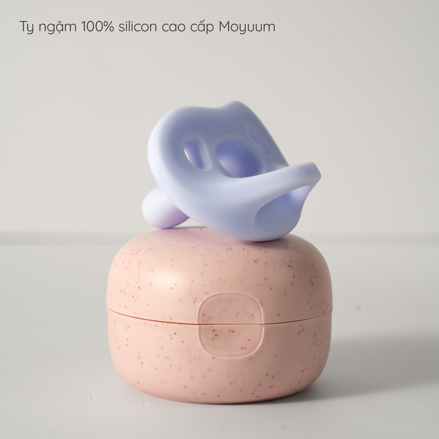 Ti Giả Moyuum Silicon Nguyên Khối 0-6m và 6-18m [Chính Hãng]