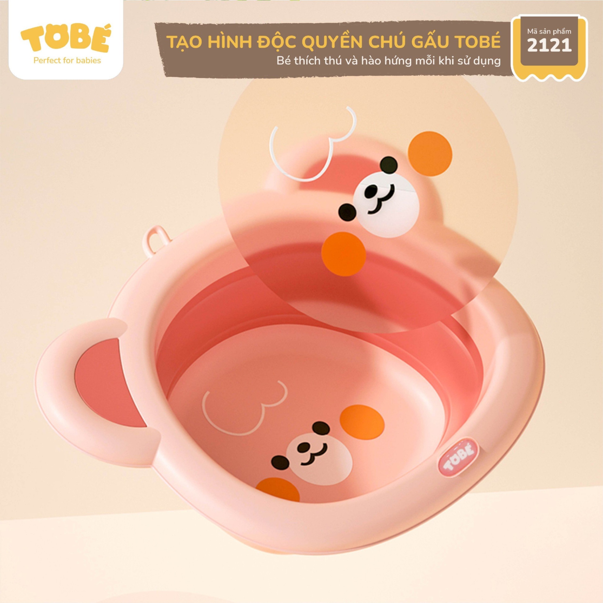 Chậu Rửa Mặt Gấp Gọn ToBé 2121