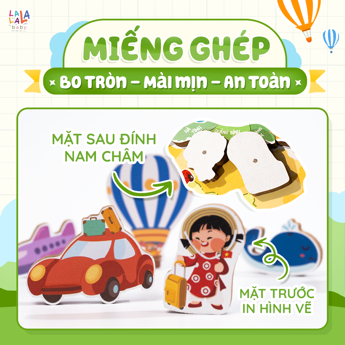 Đồ chơi ghép hình bản đồ Việt Nam size A3