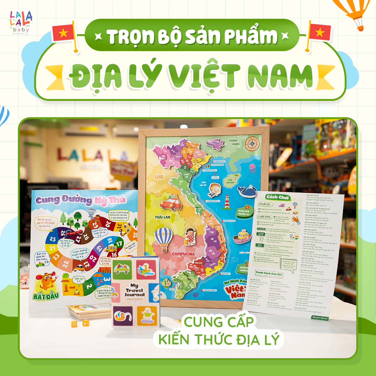 Đồ chơi ghép hình bản đồ Việt Nam size A3