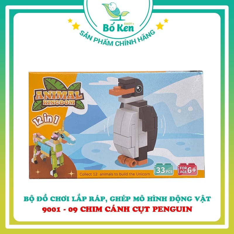 Bộ Đồ Chơi Lắp Ráp, Ghép Mô Hình Côn Trùng - Động Vật - Con Giáp - Khủng Long Giúp Trẻ Sáng Tạo, Tư Duy Logic Cho Bé Từ 5 Tuổi