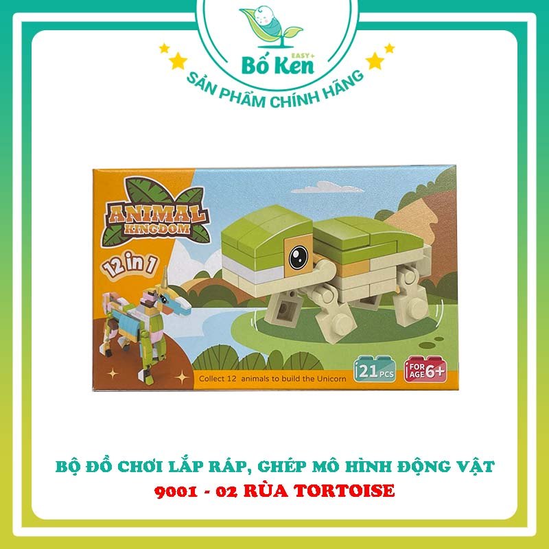 Bộ Đồ Chơi Lắp Ráp, Ghép Mô Hình Côn Trùng - Động Vật - Con Giáp - Khủng Long Giúp Trẻ Sáng Tạo, Tư Duy Logic Cho Bé Từ 5 Tuổi