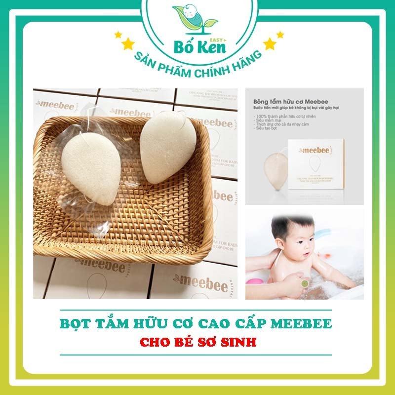 Bọt Tắm Meebee Hữu Cơ Cho Bé Sơ Sinh