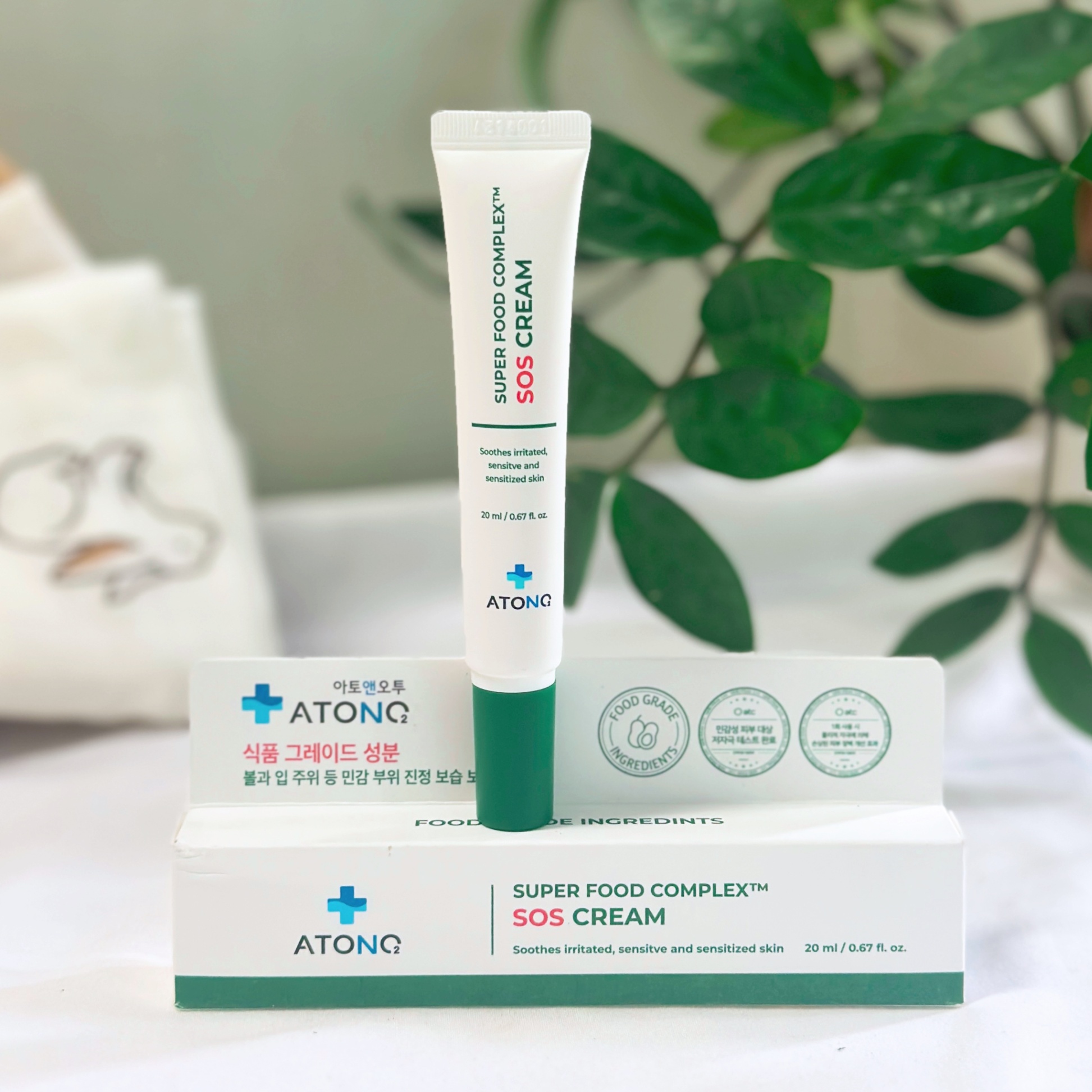 Kem phục hồi chuyên biệt SOS Cream ATONO2 cho bé từ 0M+ (20ml)