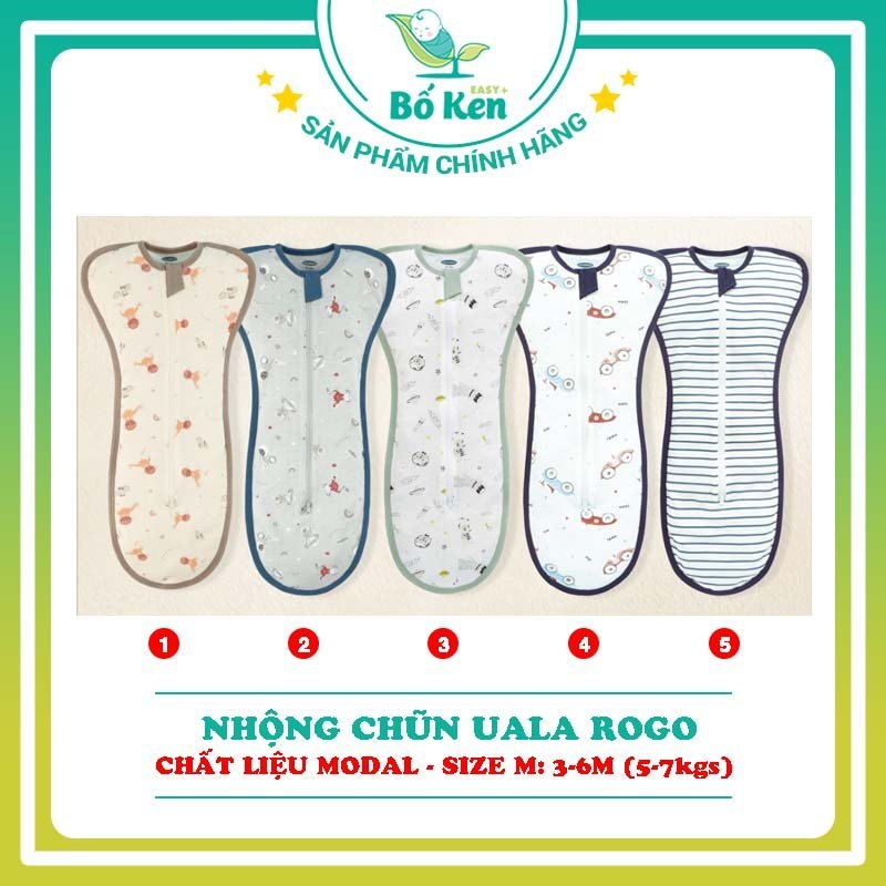 Nhộng Chũn Uala Rogo Sợi Tre [Giúp Bé Ngủ Ngon, Sâu Giấc]