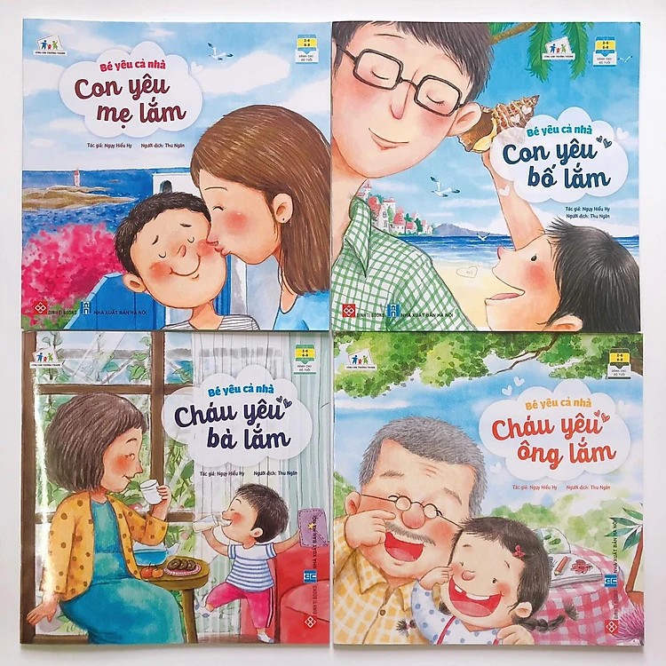 Sách Bé Yêu Cả Nhà Phần 1 (Bộ 4 cuốn)