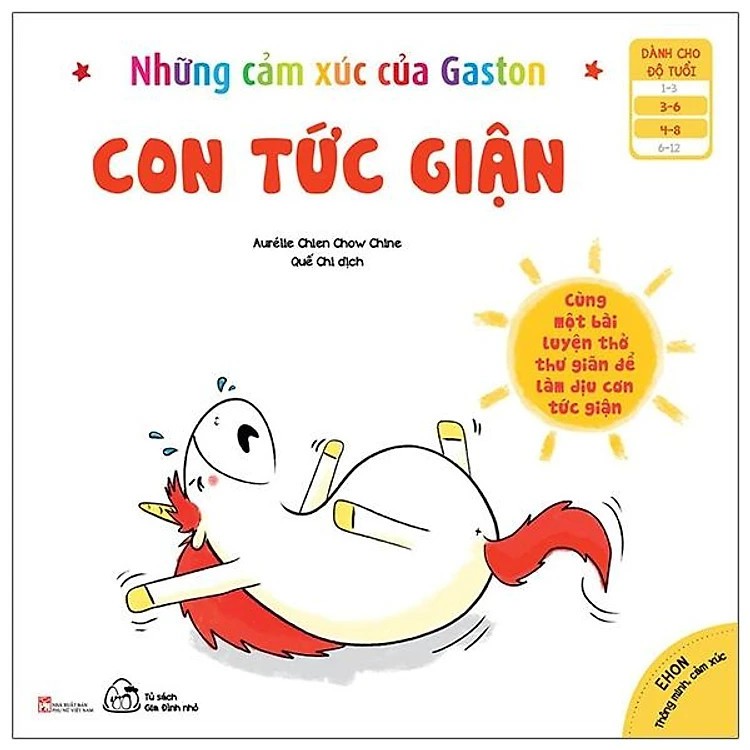 Sách ehon - Những cảm xúc của Gaston - 8 cuốn