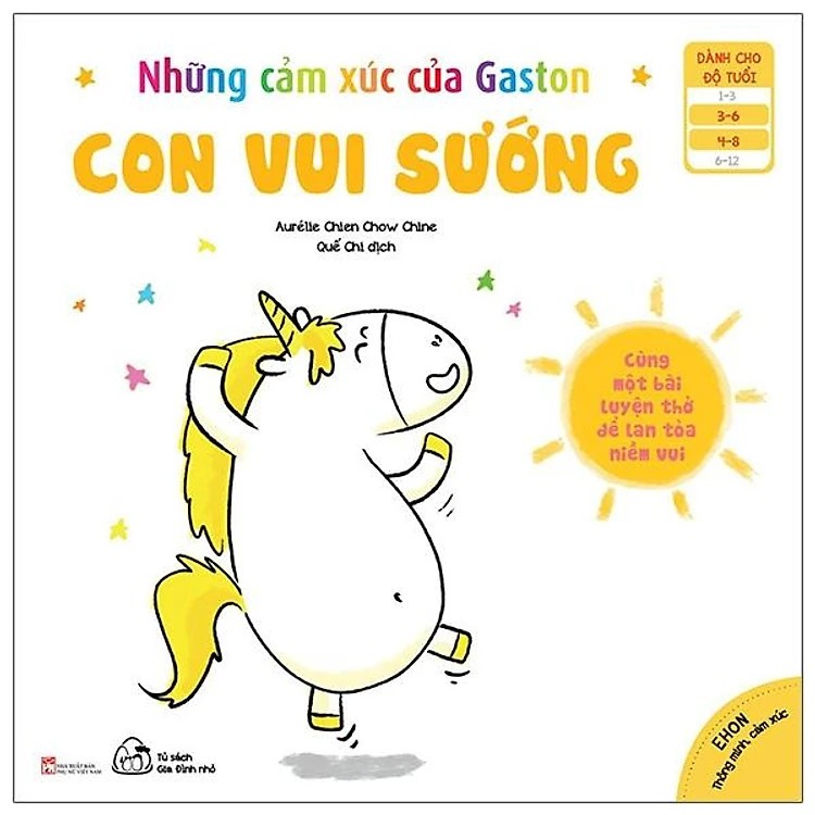 Sách ehon - Những cảm xúc của Gaston - 8 cuốn