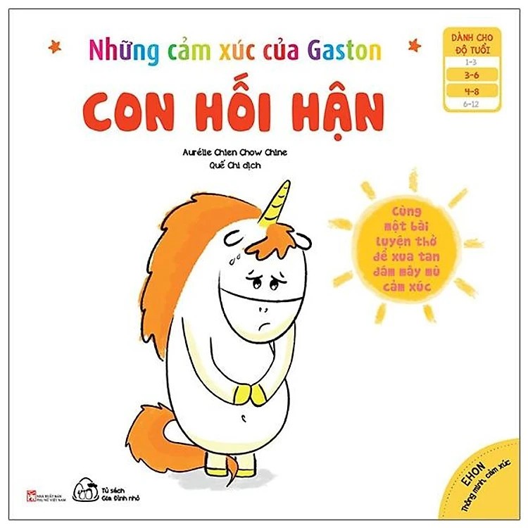 Sách ehon - Những cảm xúc của Gaston - 8 cuốn