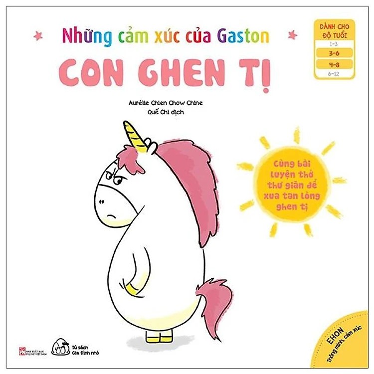 Sách ehon - Những cảm xúc của Gaston - 8 cuốn