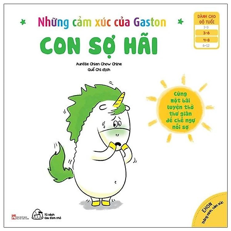 Sách ehon - Những cảm xúc của Gaston - 8 cuốn