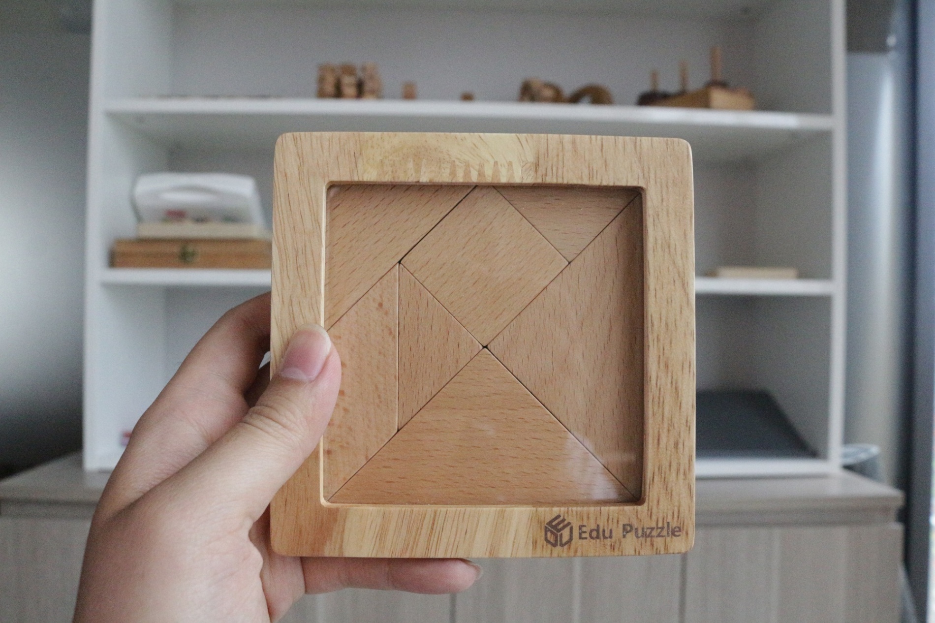 DC Gỗ: Xếp hình Tangram Pinotoys