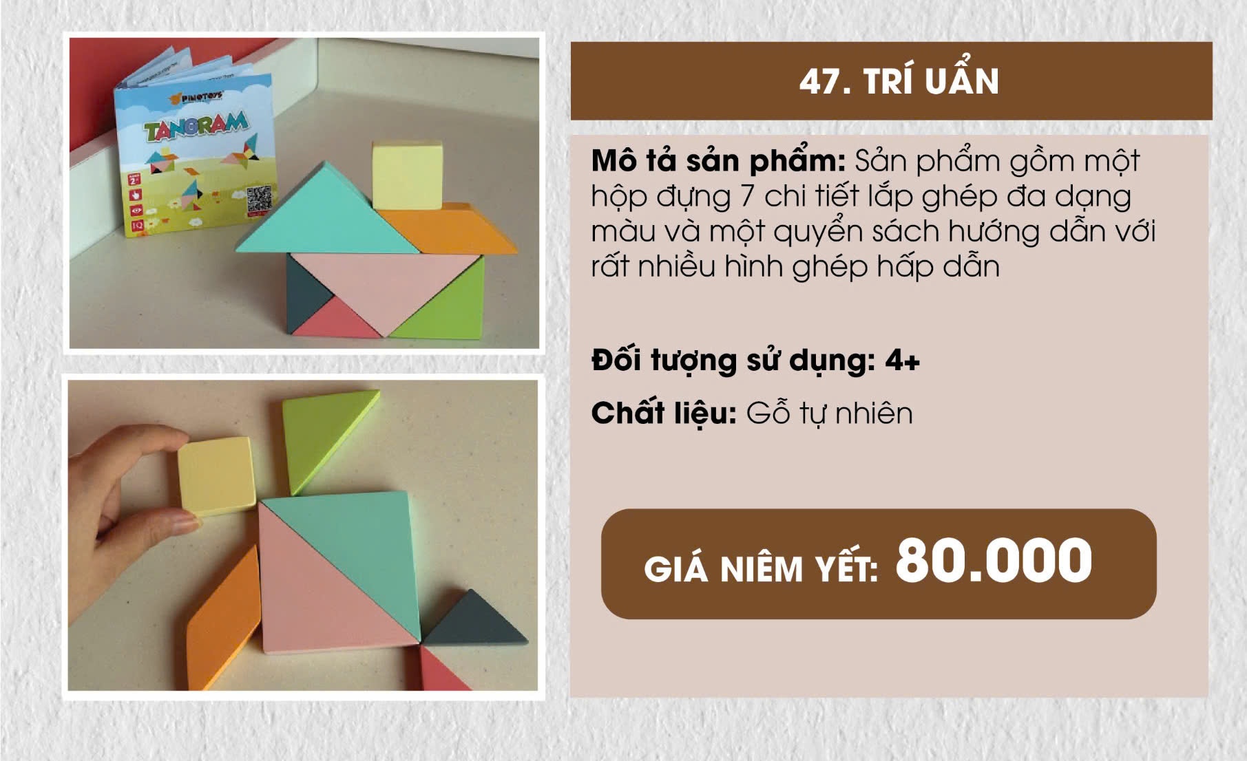 DC Gỗ: Trí Uẩn Pinotoys 4y+