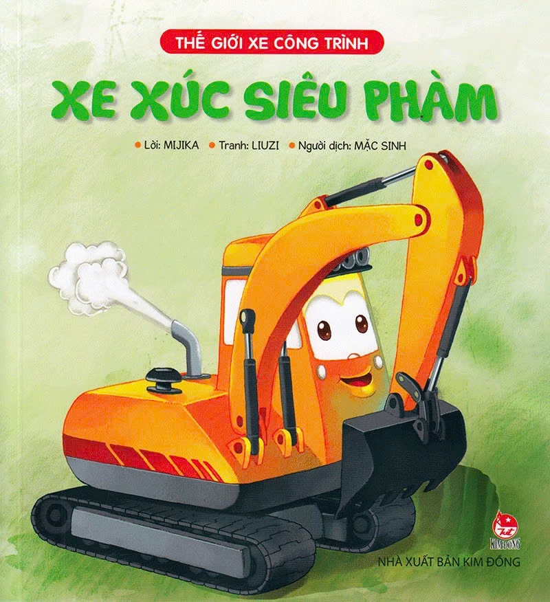 Bộ Sách Thế giới xe công trình (5 cuốn)