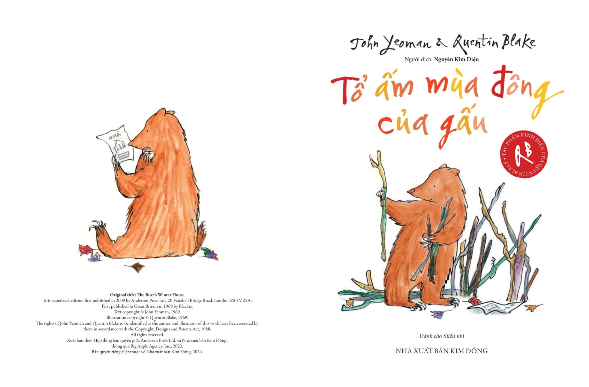 Sách Tác phẩm kinh điển của Quentin Blake (Bộ 7 cuốn)