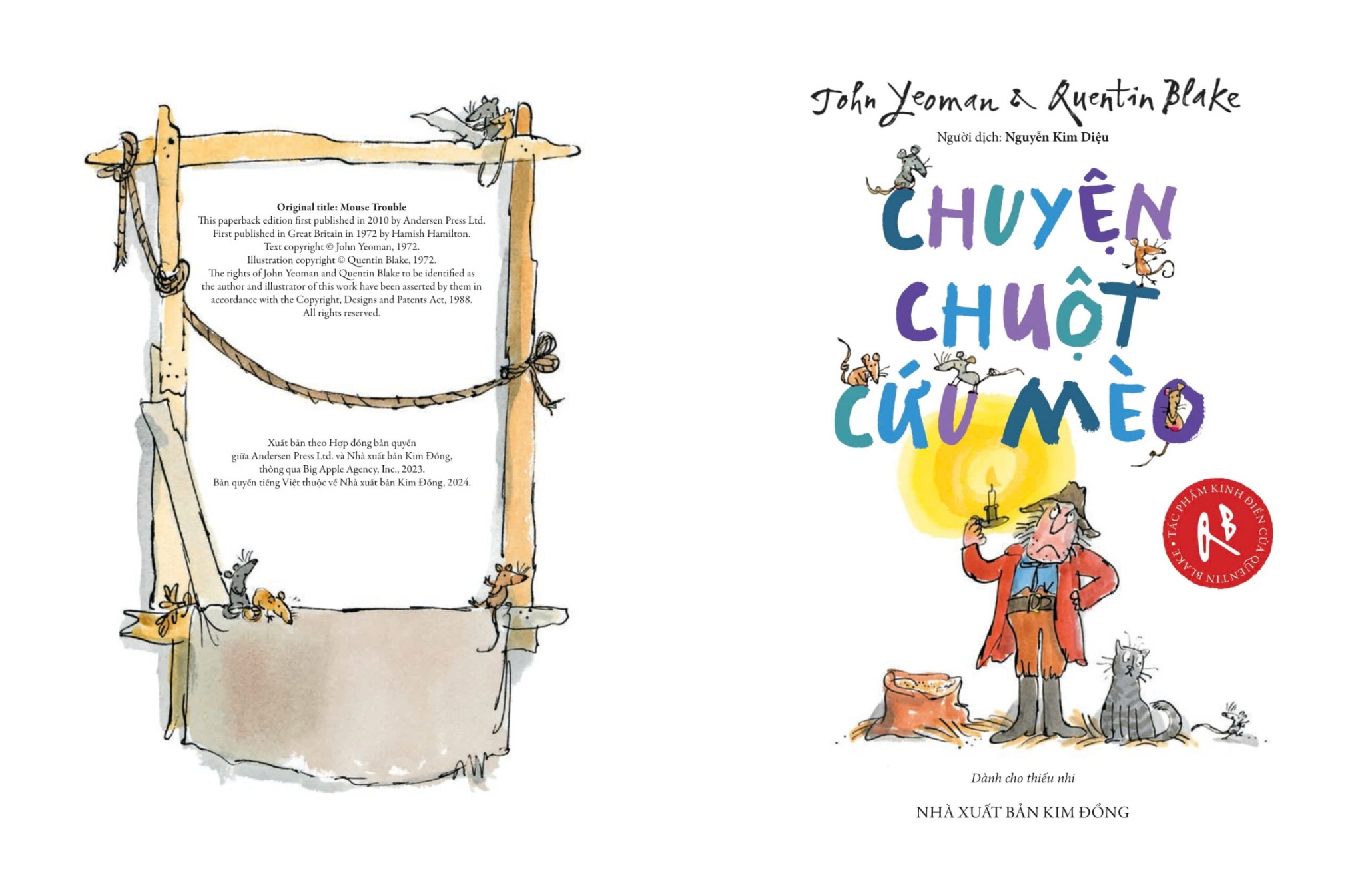 Sách Tác phẩm kinh điển của Quentin Blake (Bộ 7 cuốn)