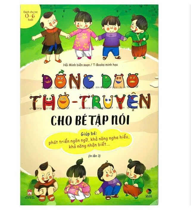 Sách Đồng Dao Thơ Truyện Cho Bé Tập Nói (0-6 Tuổi)