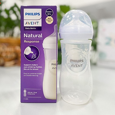 Bình Sữa Avent PP 330ml [Bản Mới 2023 - 100% Chính Hãng]