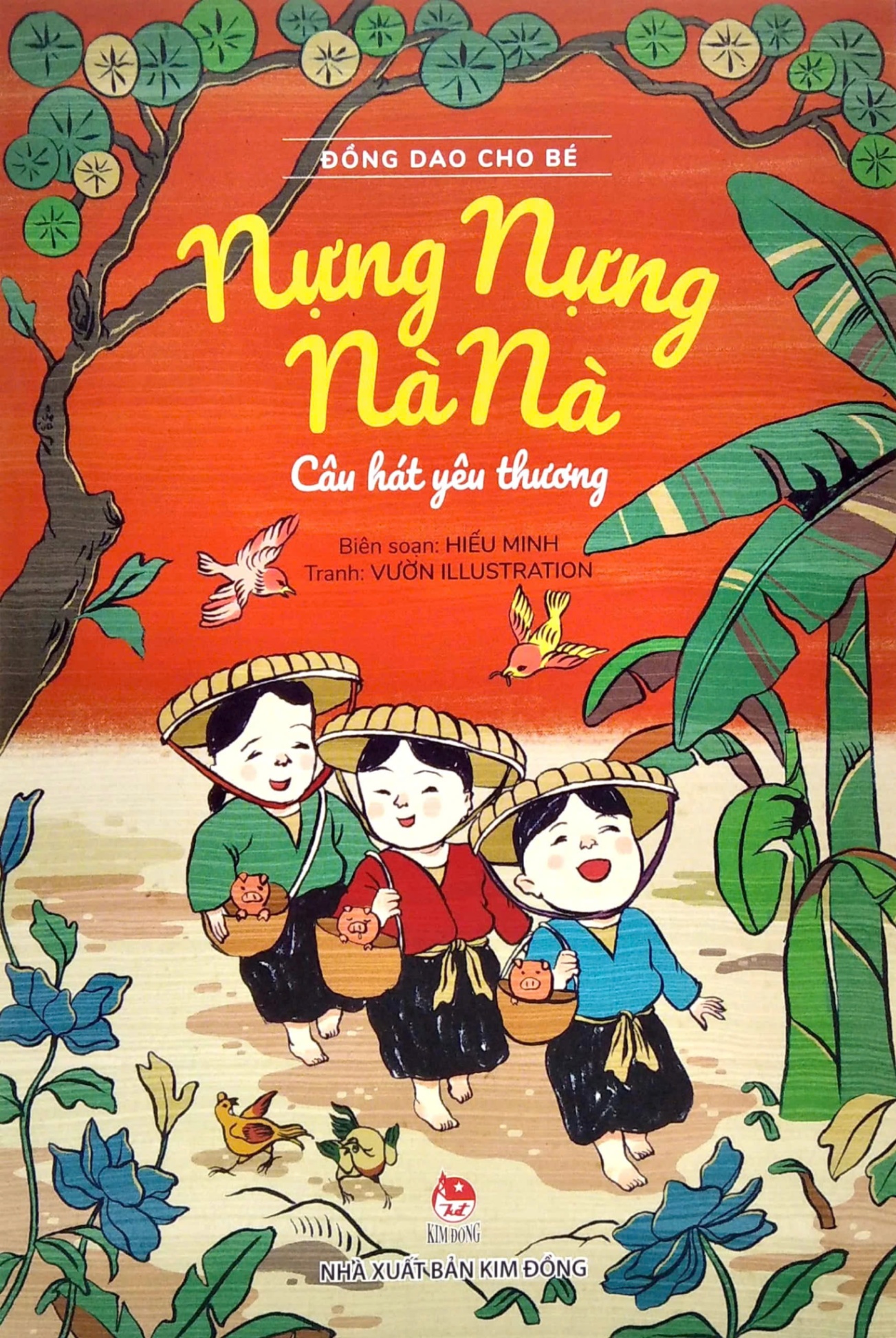 Sách Đồng Dao cho bé: Nựng nựng nà nà - Câu hát yêu thương