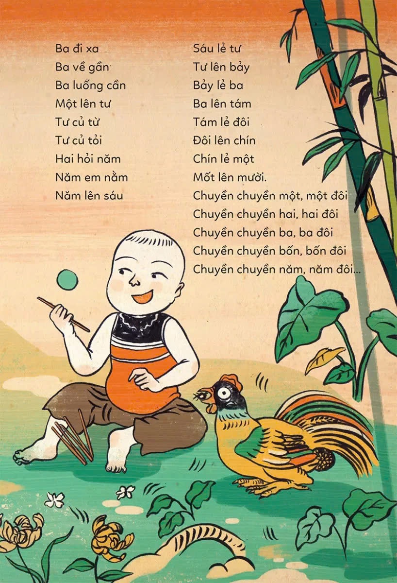 Sách Đồng Dao cho bé: Chi Chi Chành Chành - Trò chơi dân gian