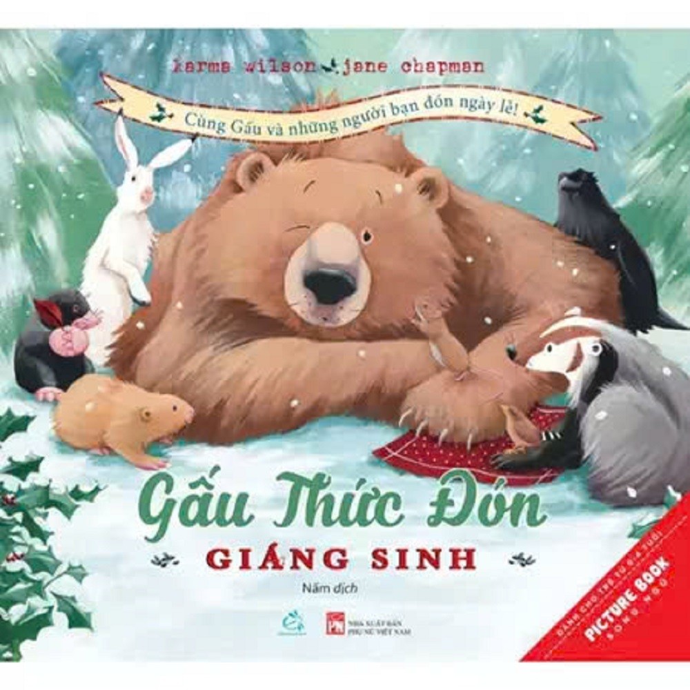 Sách Bộ 5 cuốn Gấu hoà đồng - Song ngữ 0-6 tuổi