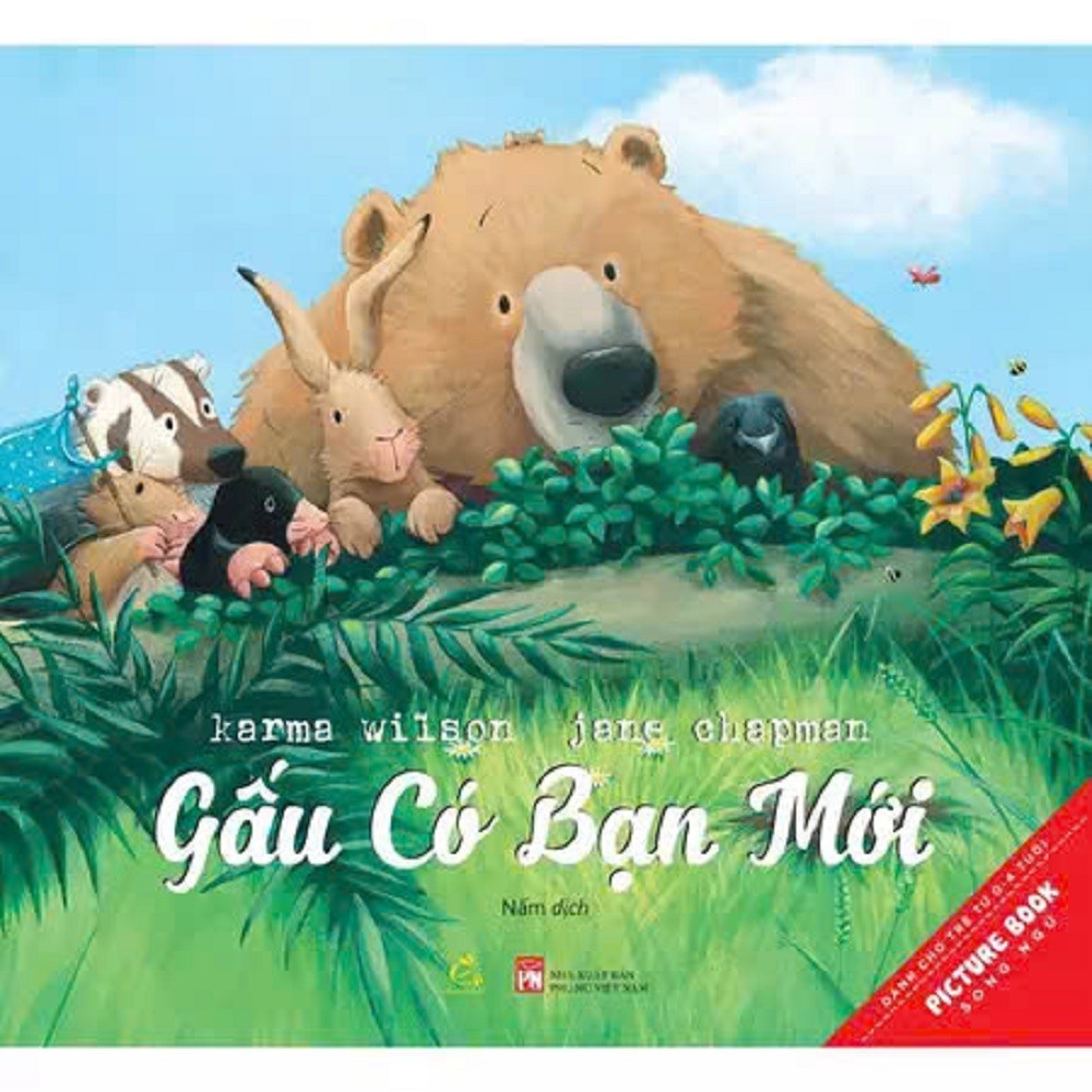 Sách Bộ 5 cuốn Gấu hoà đồng - Song ngữ 0-6 tuổi