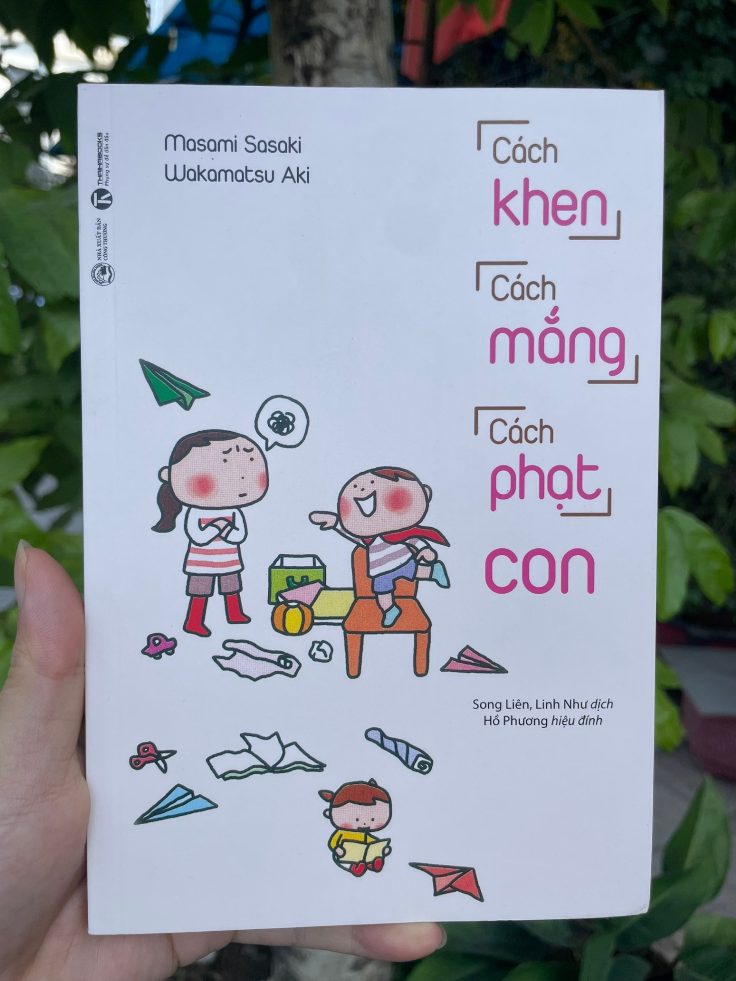 Sách Cách khen cách mắng cách phạt con - 79k