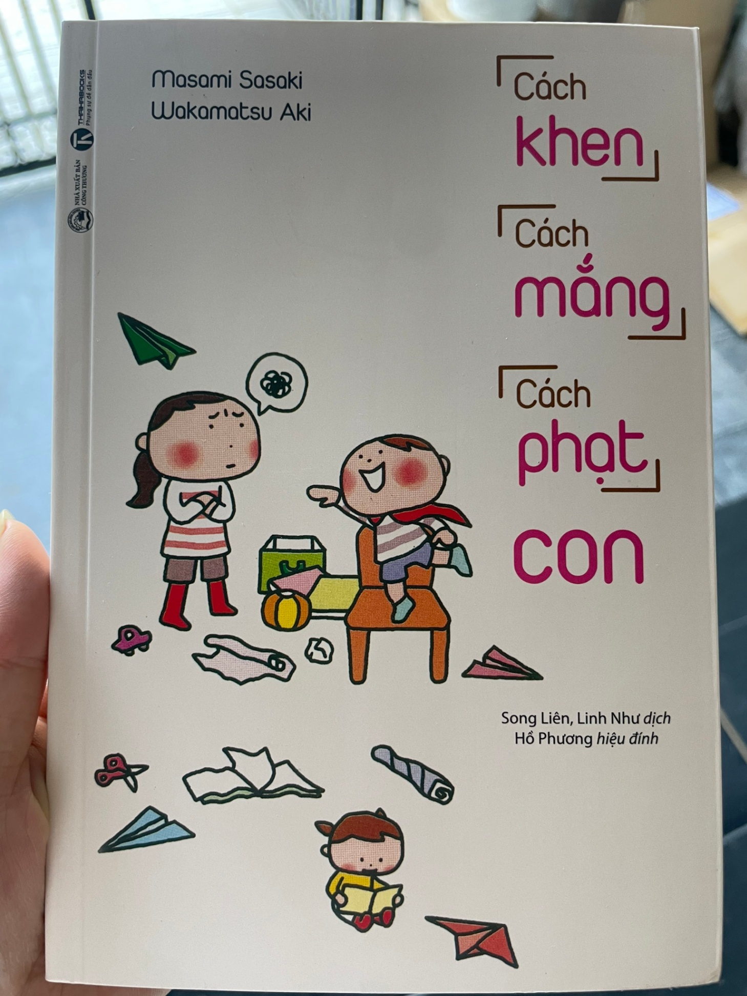 Sách Cách khen cách mắng cách phạt con - 79k