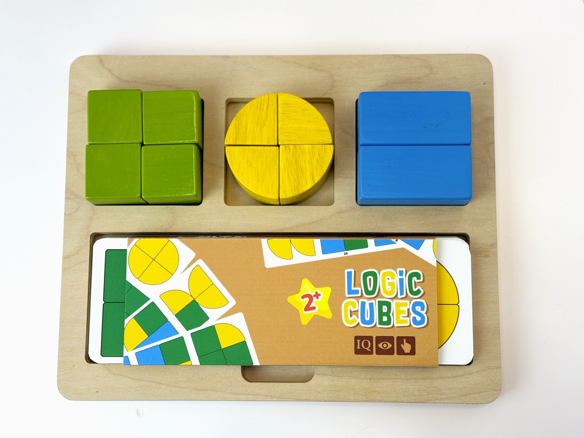 DC Gỗ: Bộ Logic cube Pinotoys 3y+