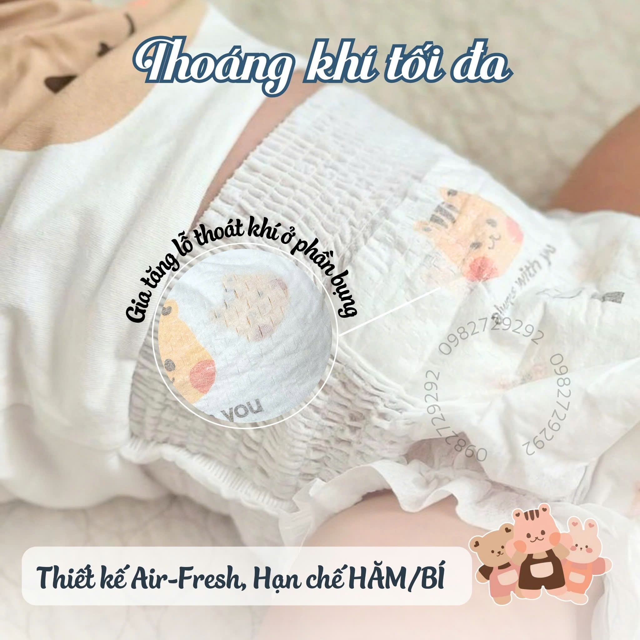 Bỉm DOTTODOT nội địa Hàn mỏng, mềm, thấm hút tốt cho bé