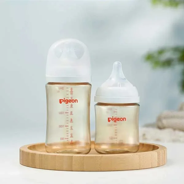 Bình Pigeon PPSU Cổ Rộng QUỐC TẾ THẾ HỆ III Baby Friendly World