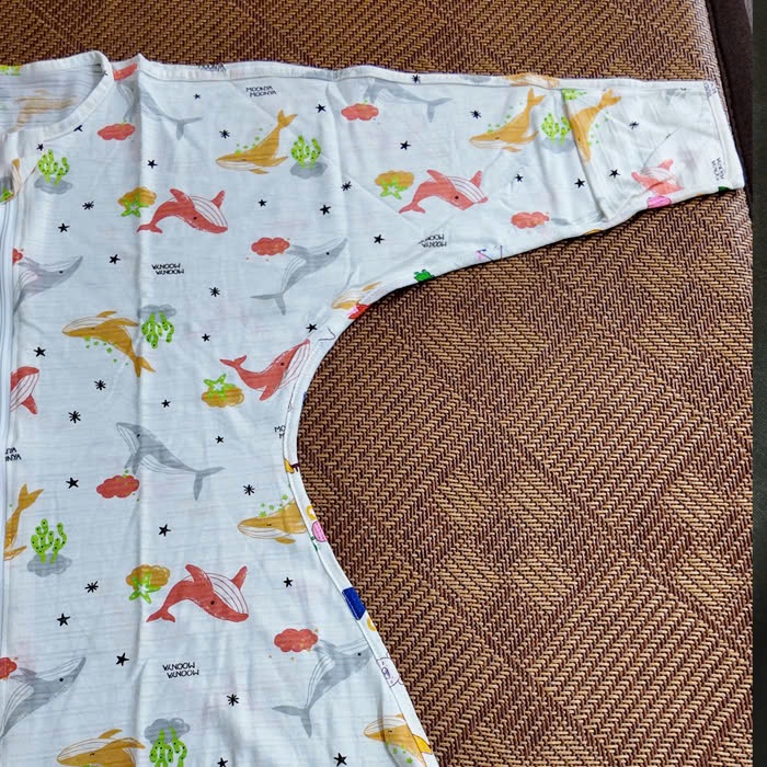 Túi ngủ chũn cocoon hình sao mẫu hè giúp bé ngủ ngon, an toàn