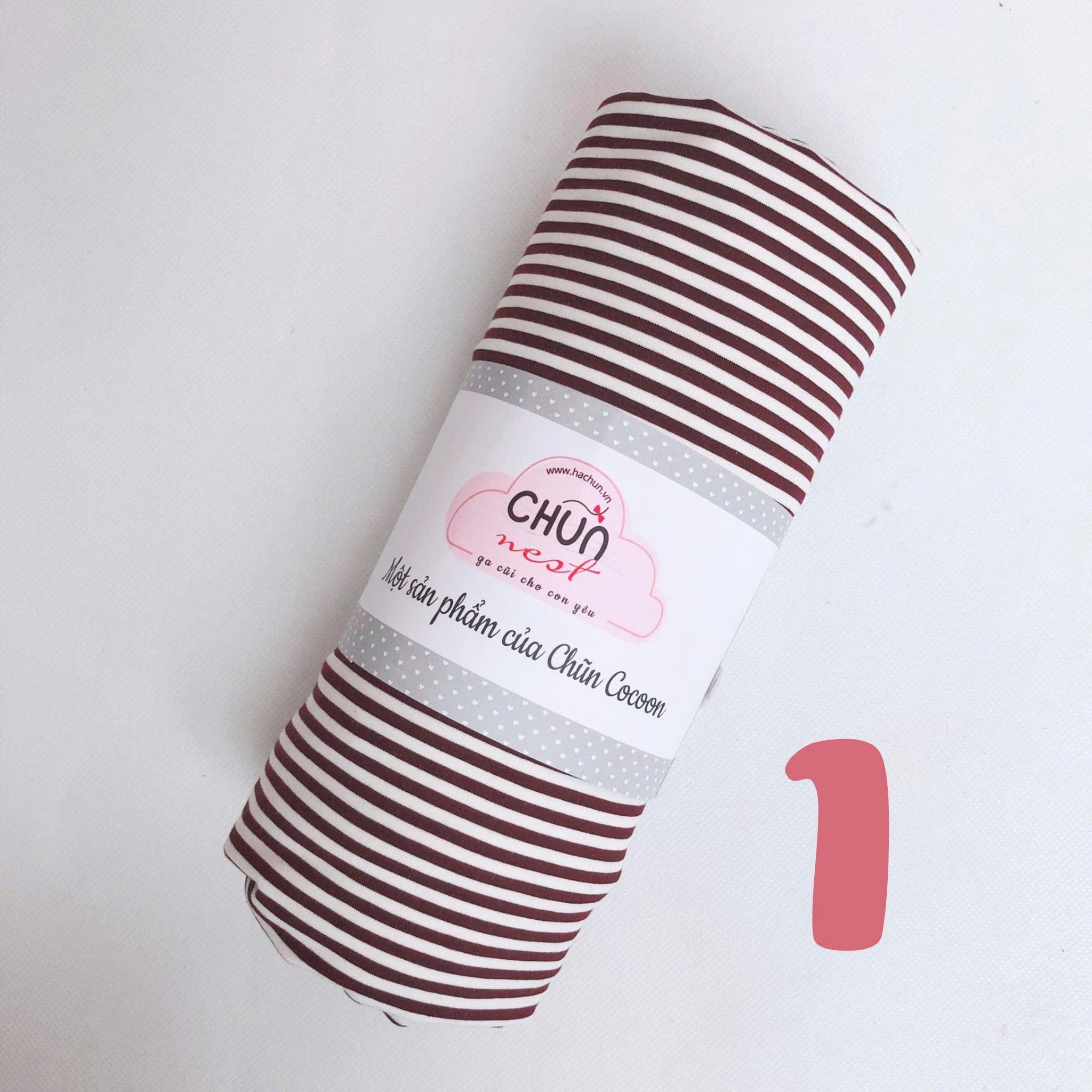 Ga cũi Chũn Nest - Mềm mịn, co giãn, thấm hút tốt cho bé yêu - 100% Chính Hãng Chũn Cocoon