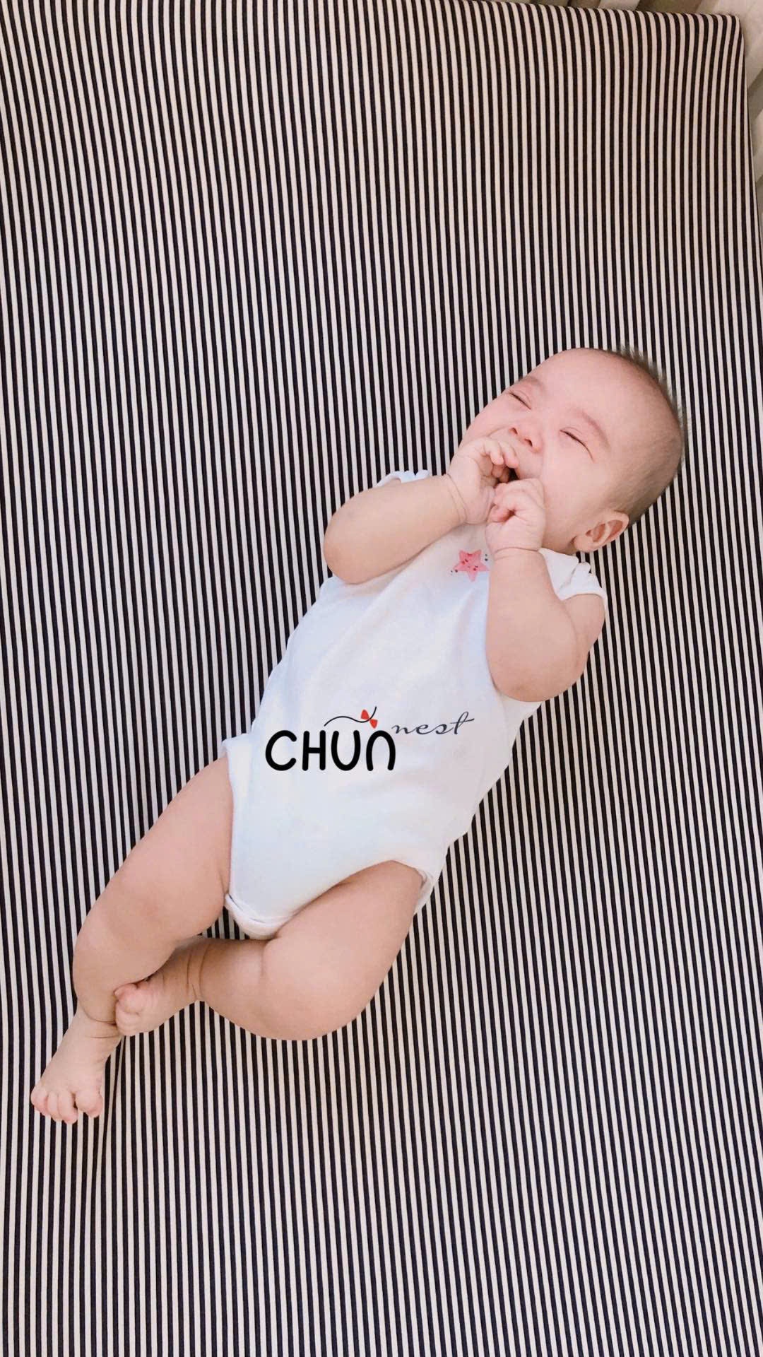 Ga cũi Chũn Nest - Mềm mịn, co giãn, thấm hút tốt cho bé yêu - 100% Chính Hãng Chũn Cocoon