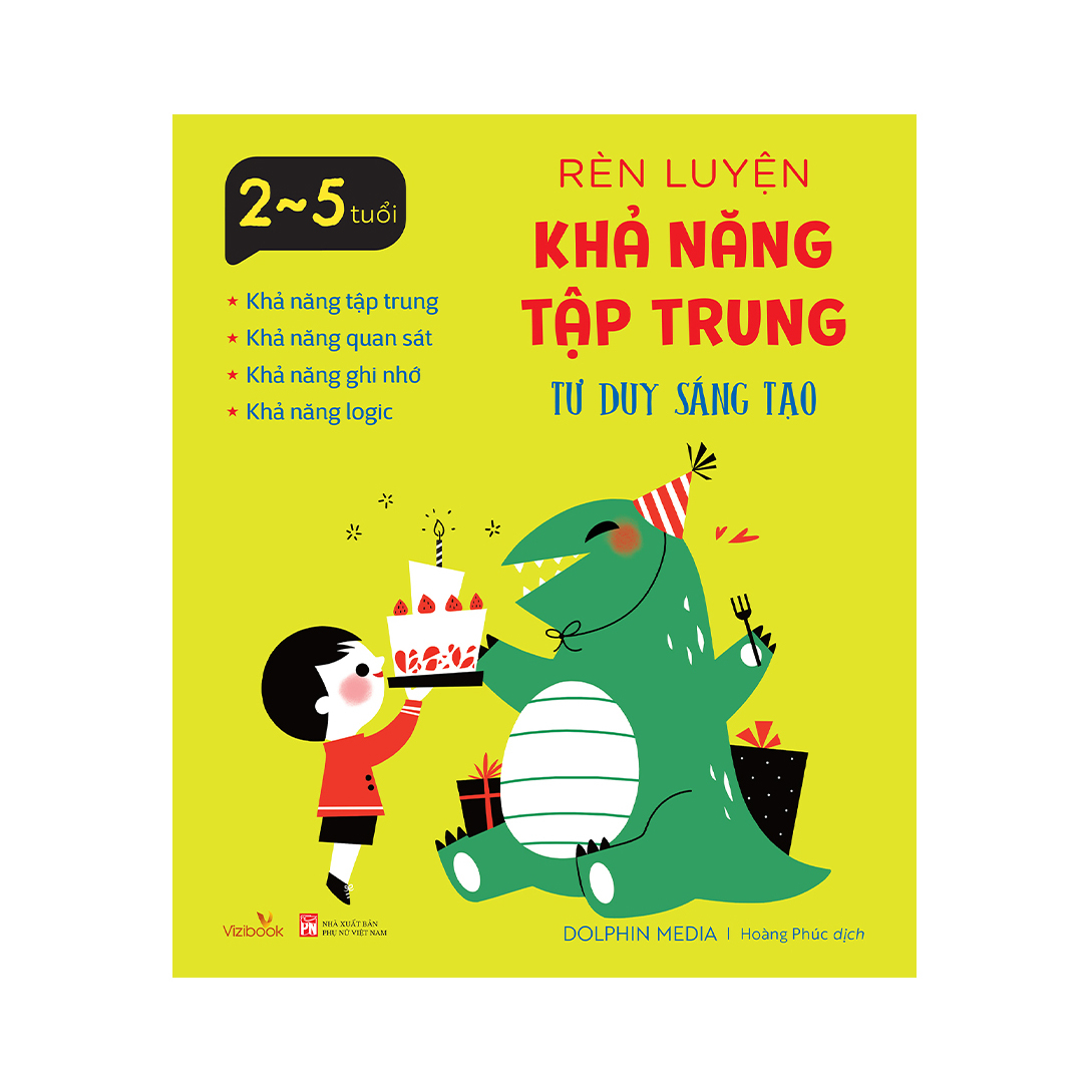 Sách Rèn luyện khả năng tập trung (Bộ 6 cuốn)