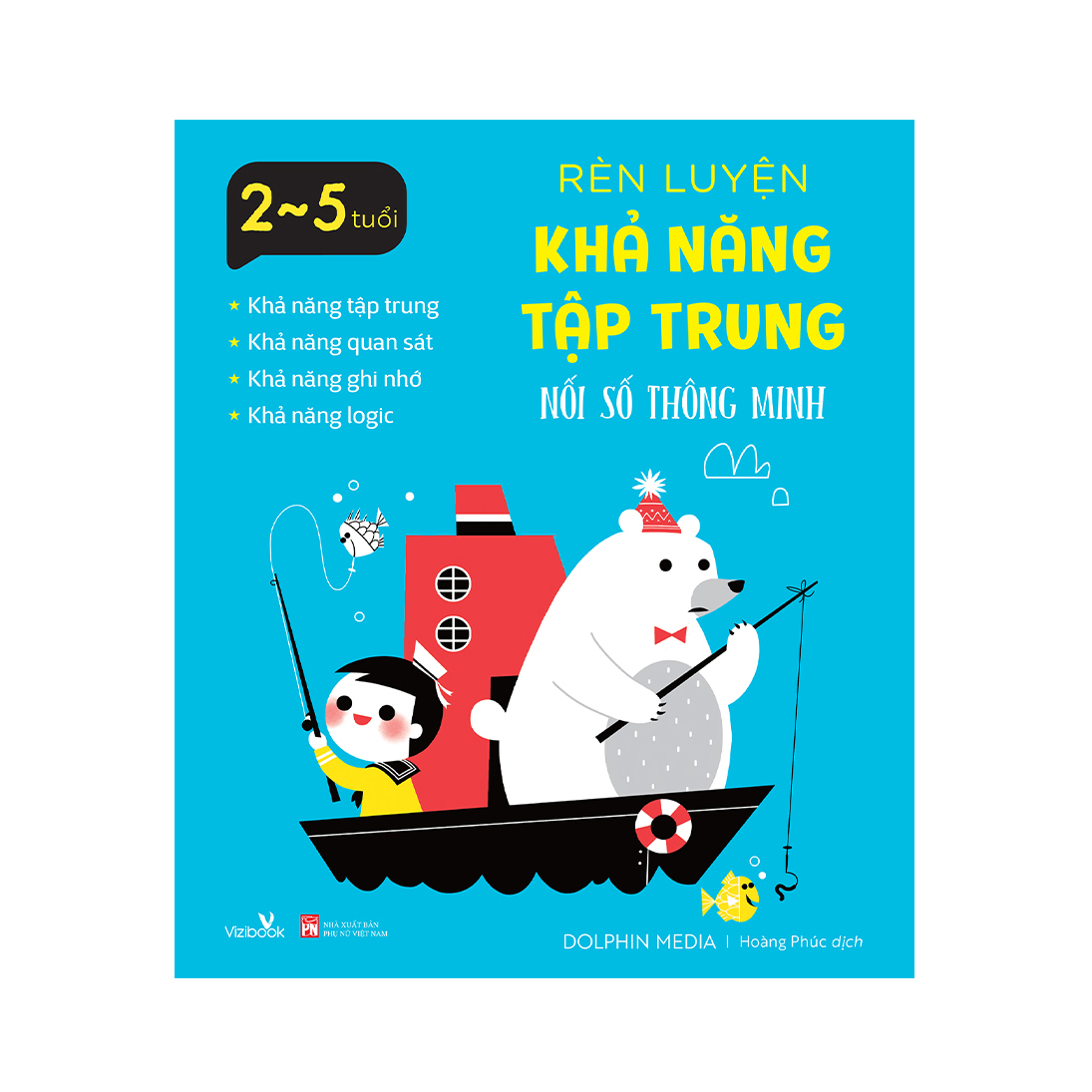 Sách Rèn luyện khả năng tập trung (Bộ 6 cuốn)