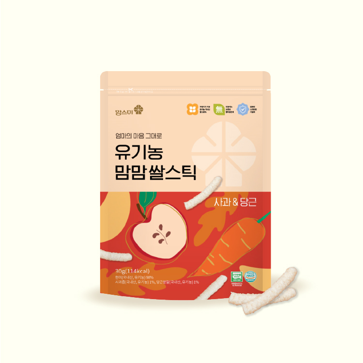 Bánh gạo hữu cơ Mom's mi nhiều vị